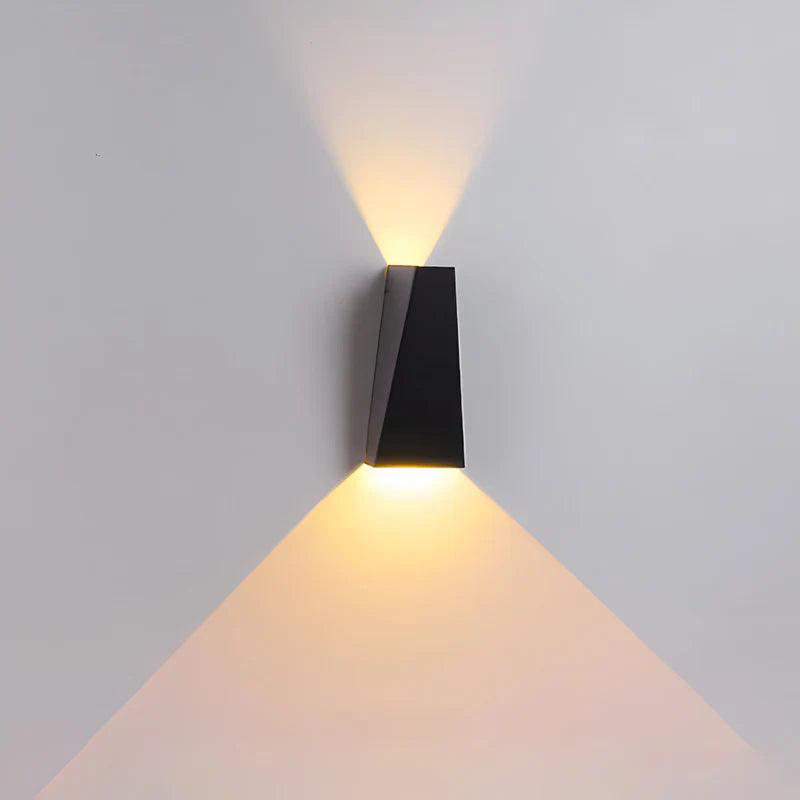TrapezGlow LED Wall Light