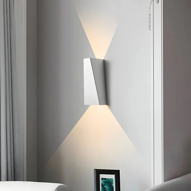 TrapezGlow LED Wall Light