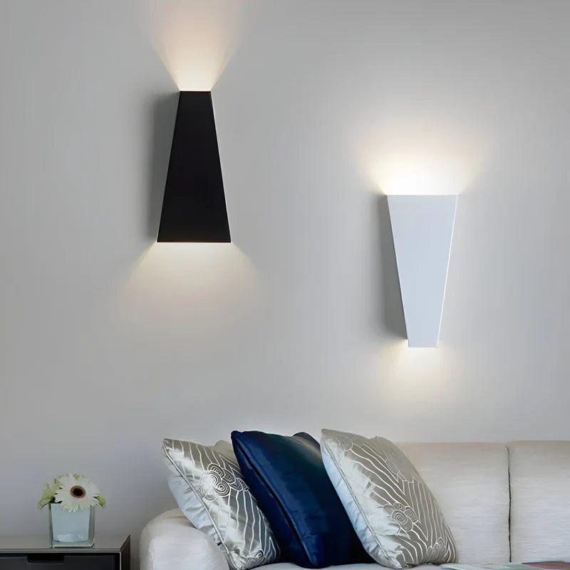 TrapezGlow LED Wall Light