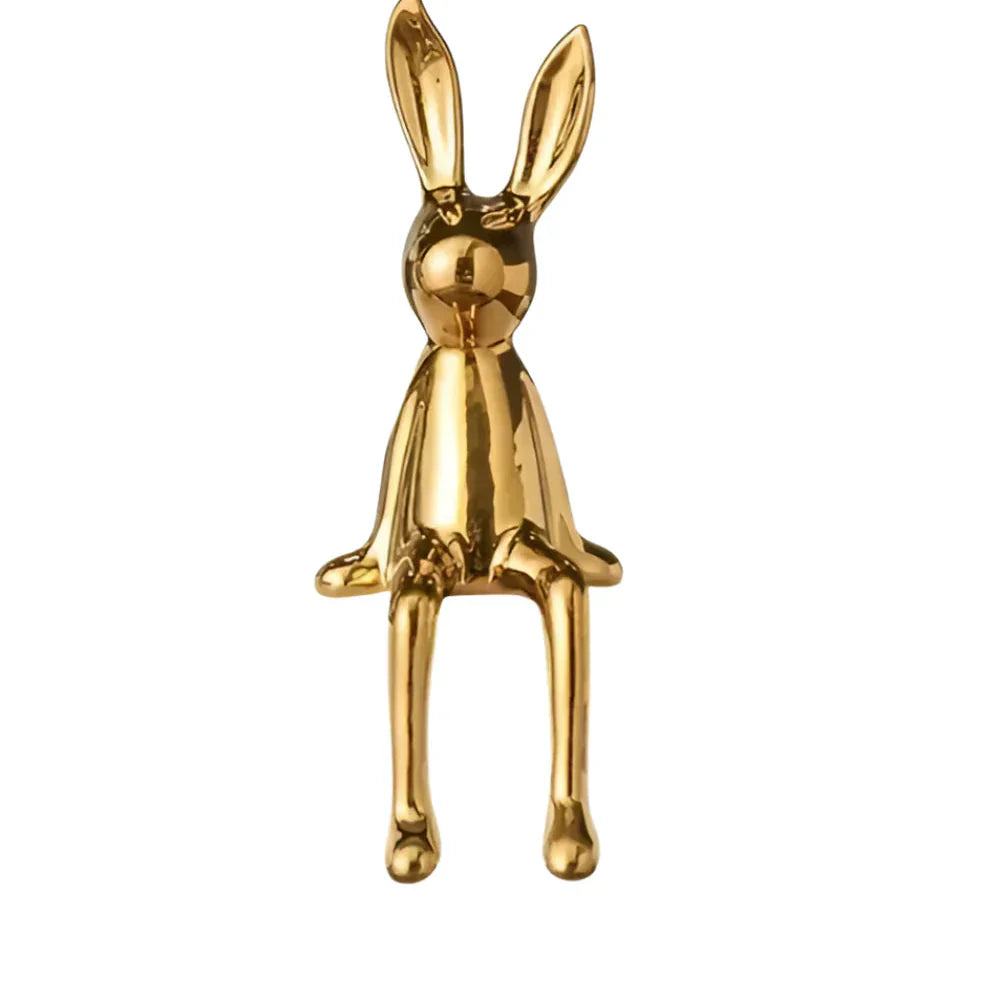 Modern Easter Bunny Figurine