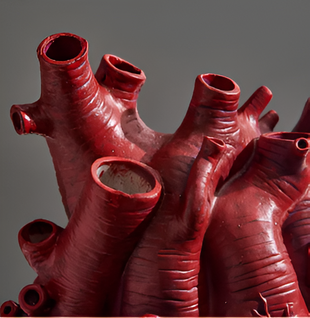 CherishBloom - Elegant Heart-Shaped Vase for Romantic Charm