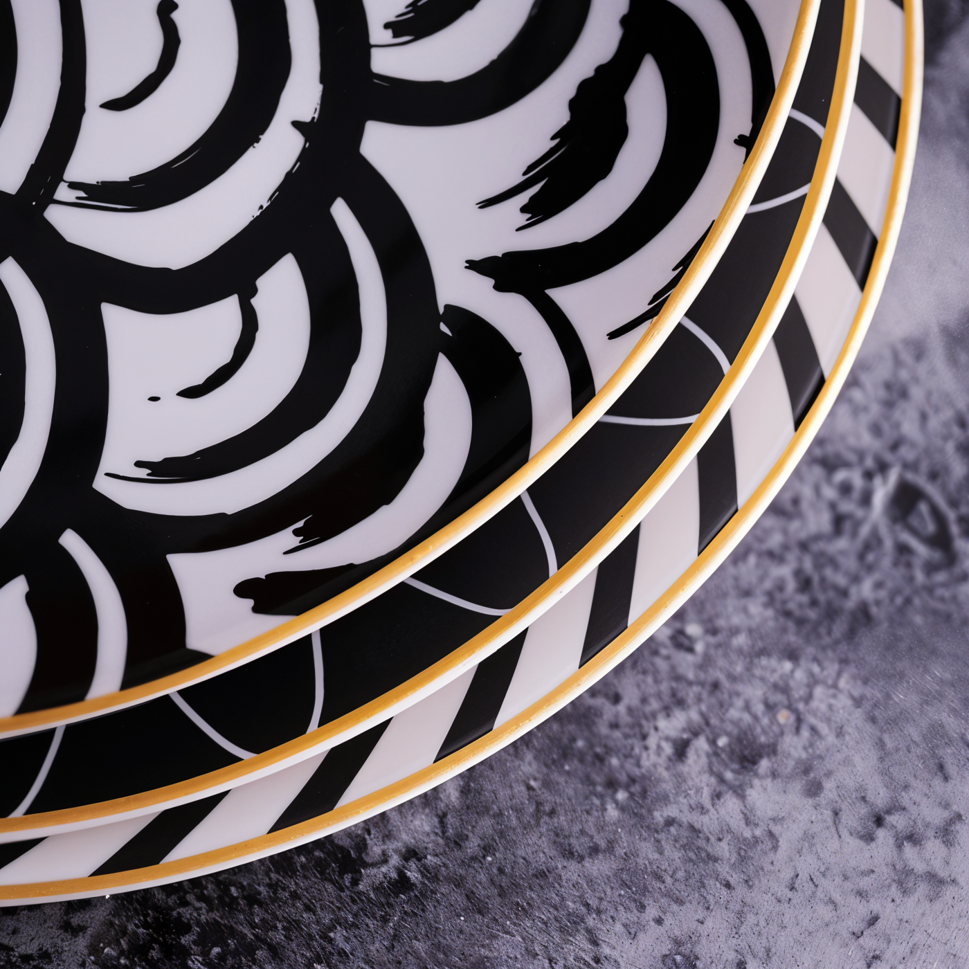 EchoPlates - modern geometric plate collection