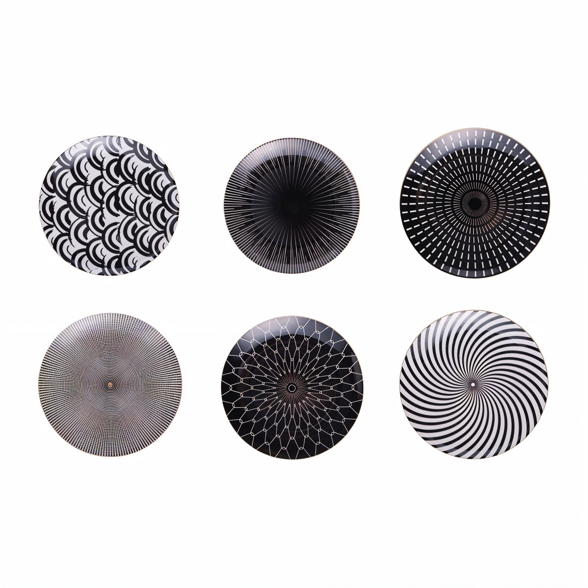 EchoPlates - modern geometric plate collection