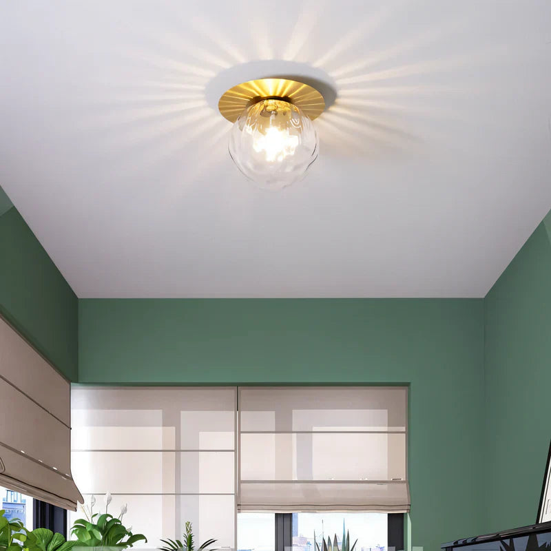 GlowOrb LED Globe Ceiling Light