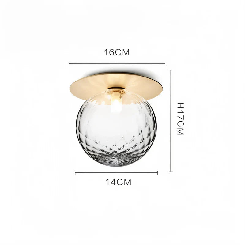 GlowOrb LED Globe Ceiling Light