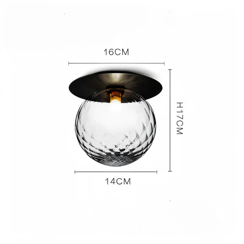GlowOrb LED Globe Ceiling Light