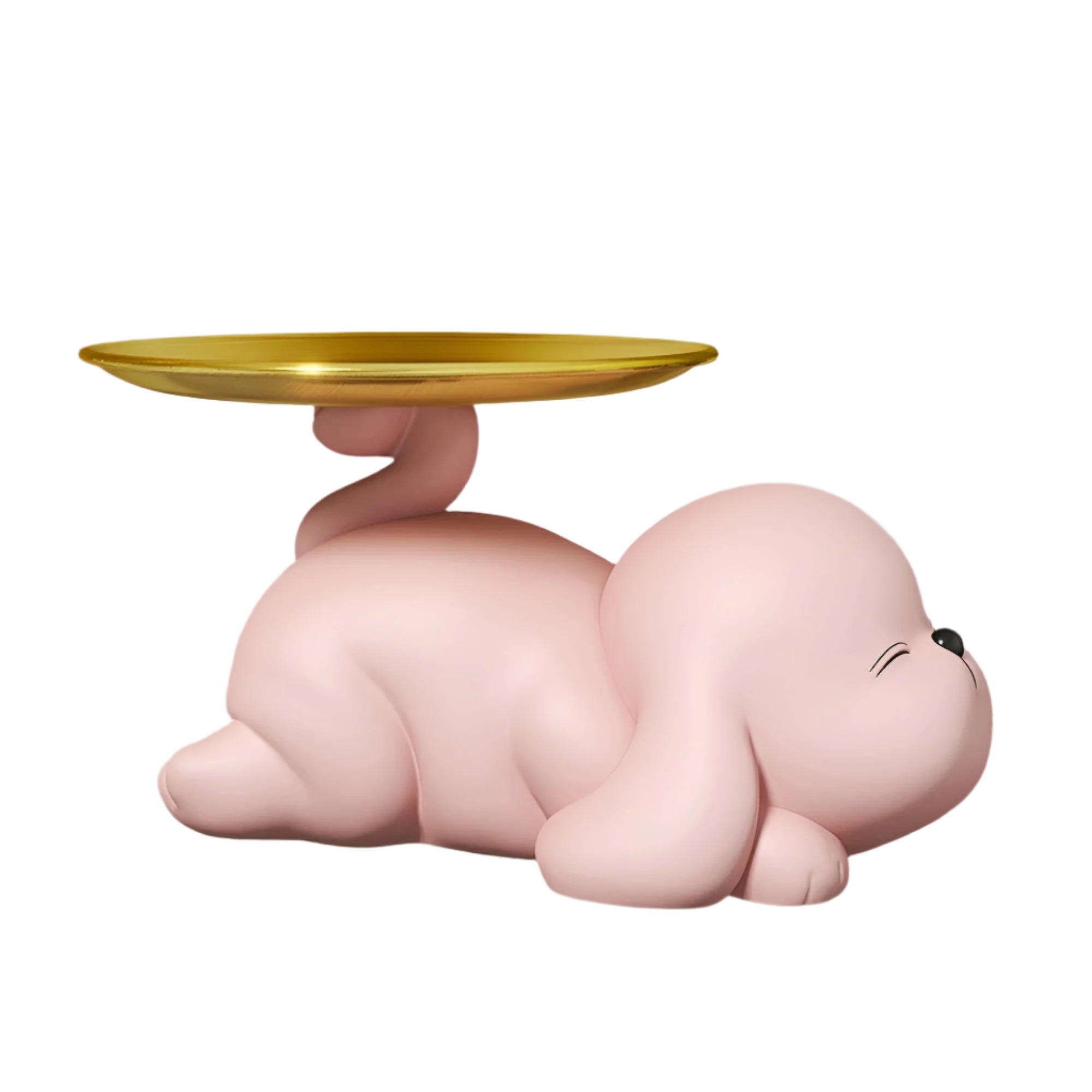 Decorative Dog Bowl Holder Tray