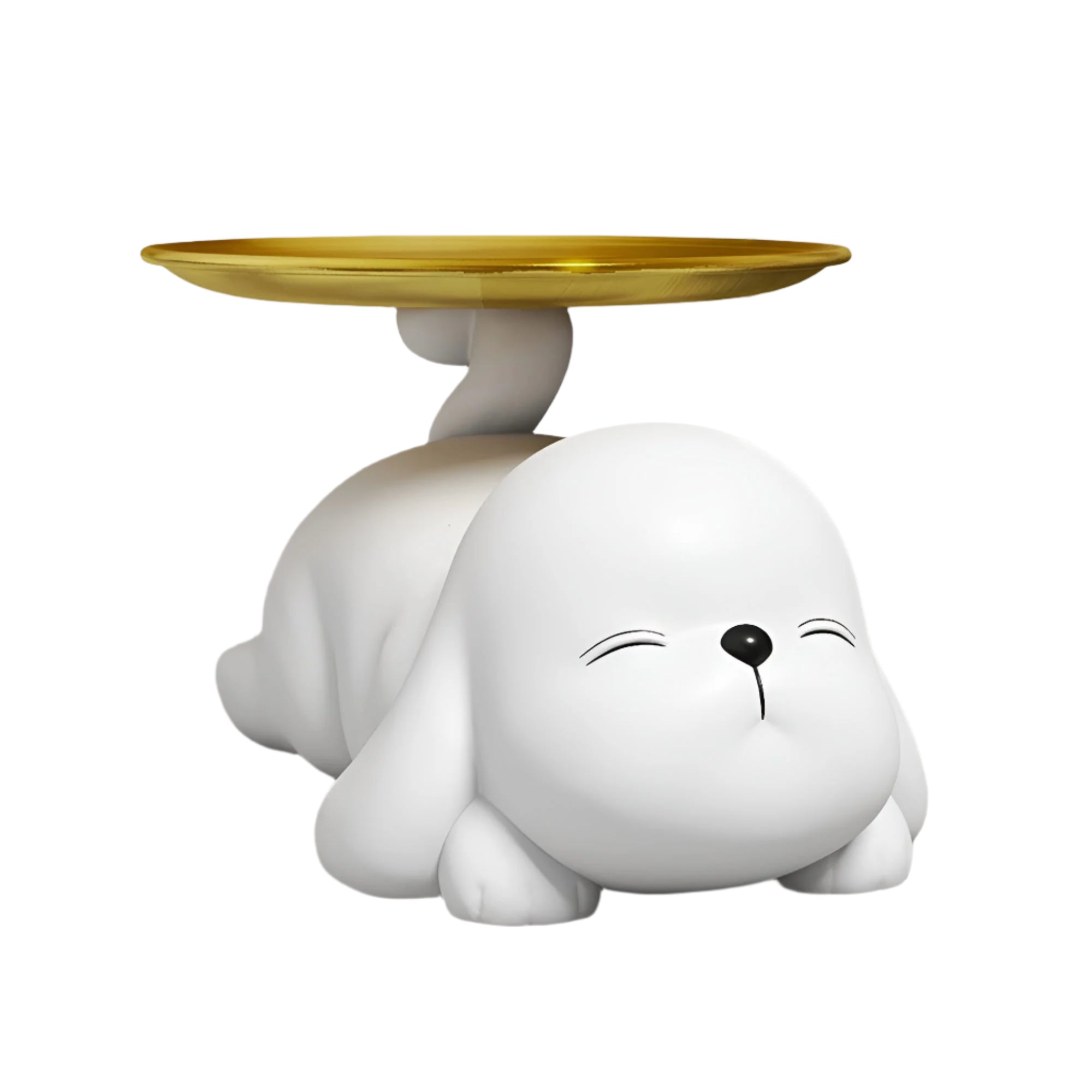 Decorative Dog Bowl Holder Tray