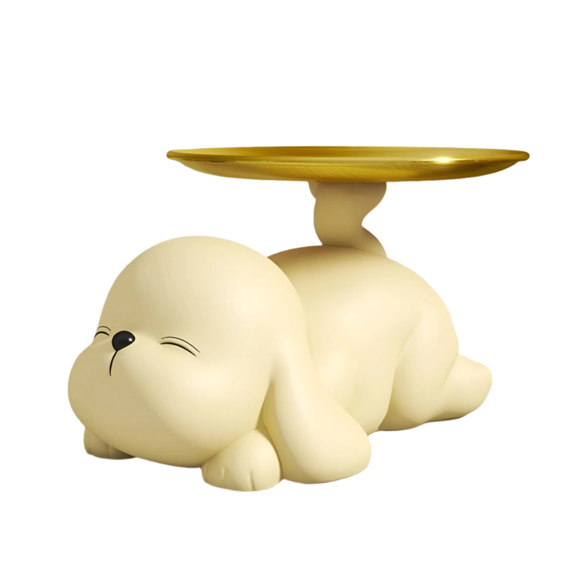 Decorative Dog Bowl Holder Tray