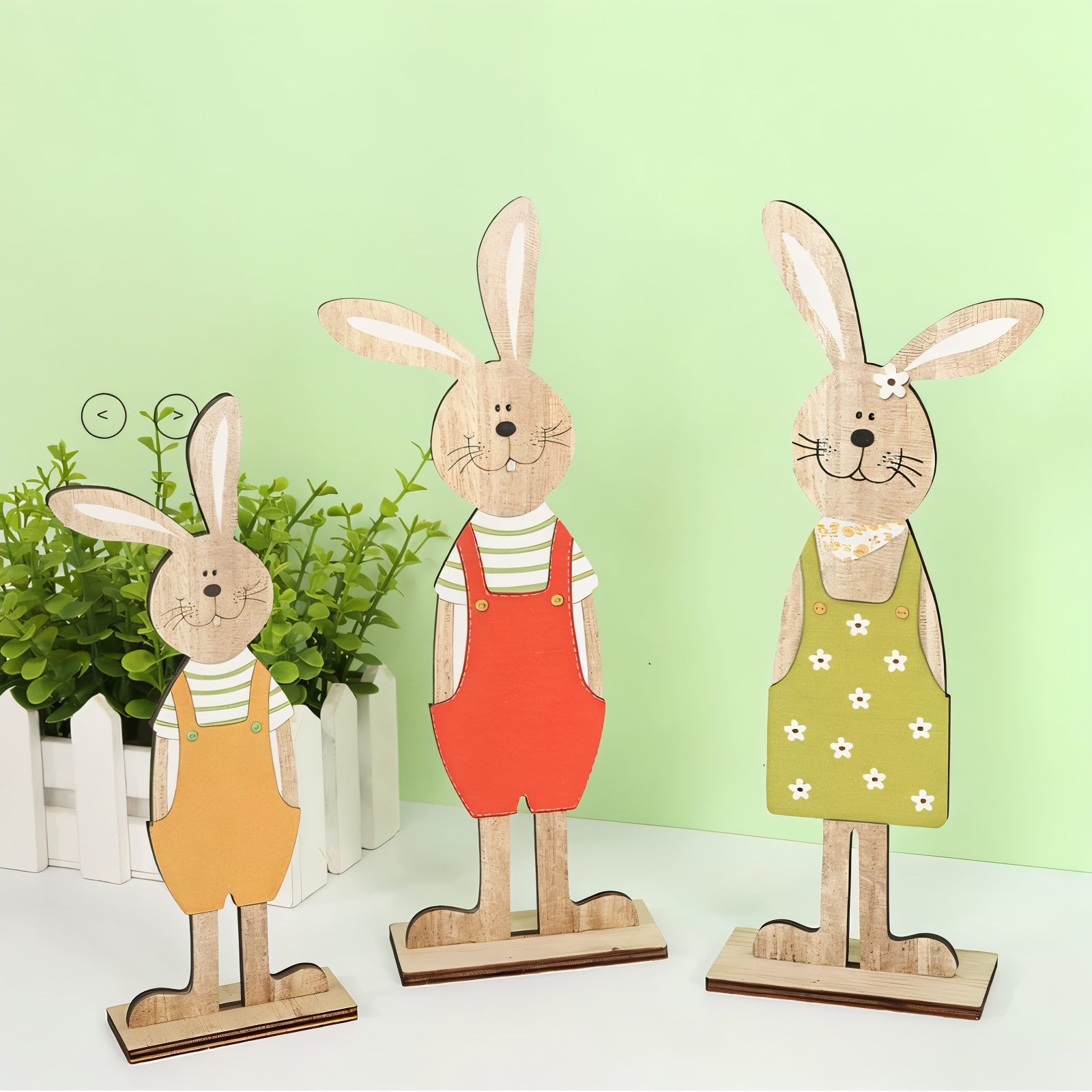 Handcrafted Bunny Figurines