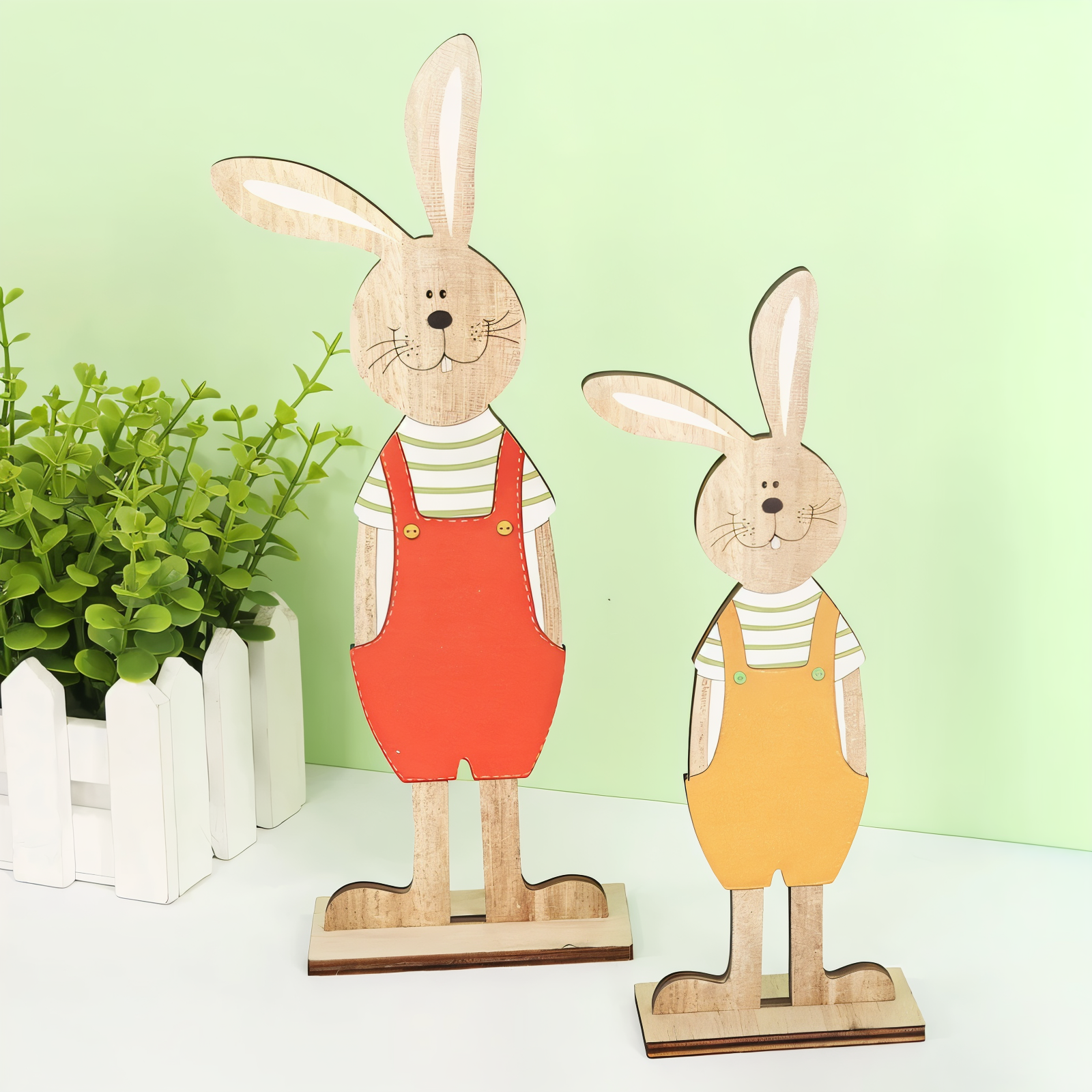 Handcrafted Bunny Figurines