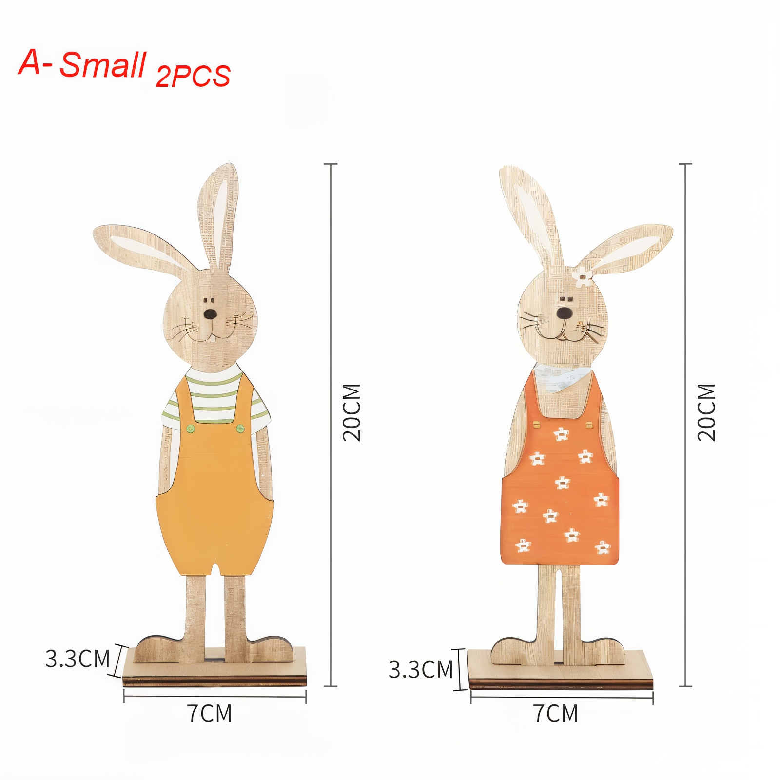 Handcrafted Bunny Figurines