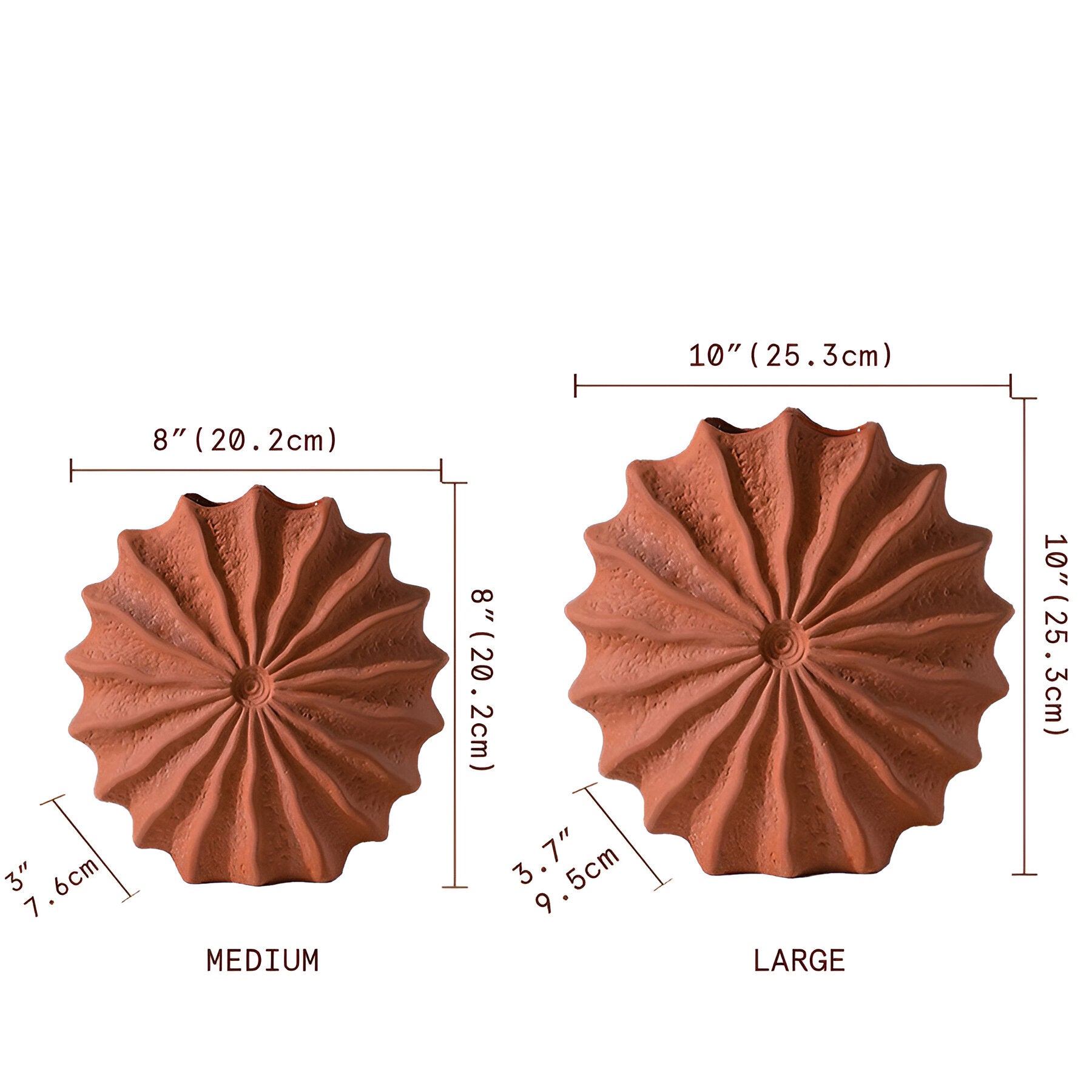 Foldedesign Geometric Retro Vase