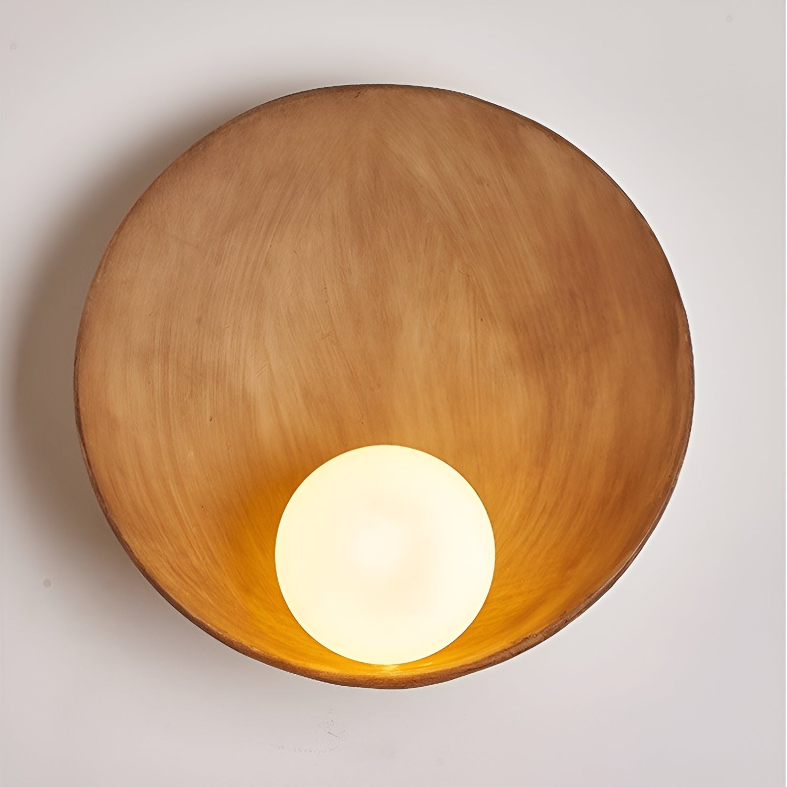 Pearl Wabi-Sabi Inspired Wall Lamp