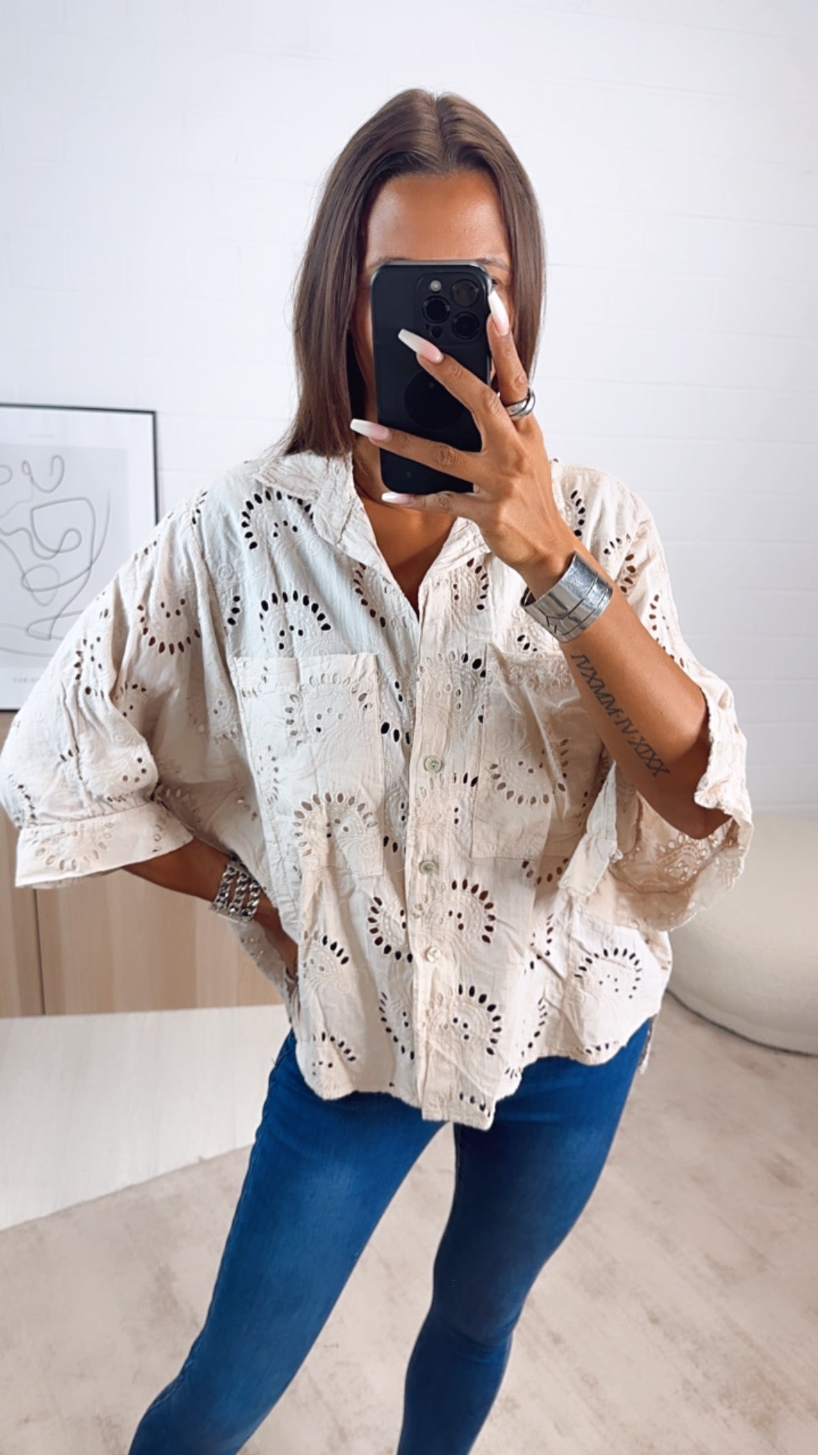 Emma Embroidered Blouse