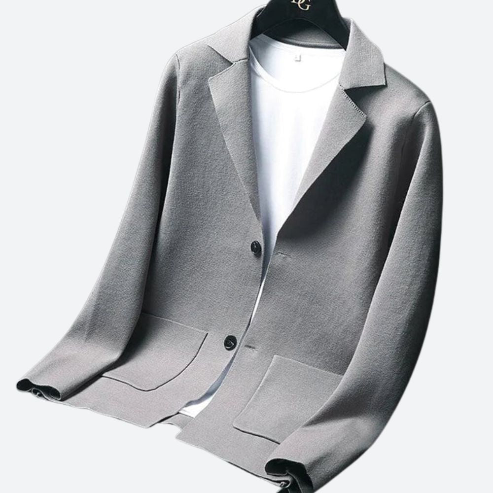 Oli - Blazer with Notched Lapels and Buttons