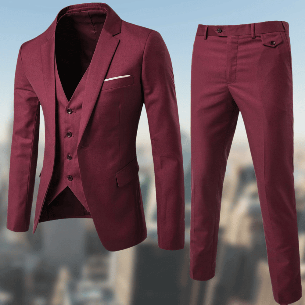 Finn - Classic Men Suit - Blazer and Pants Set