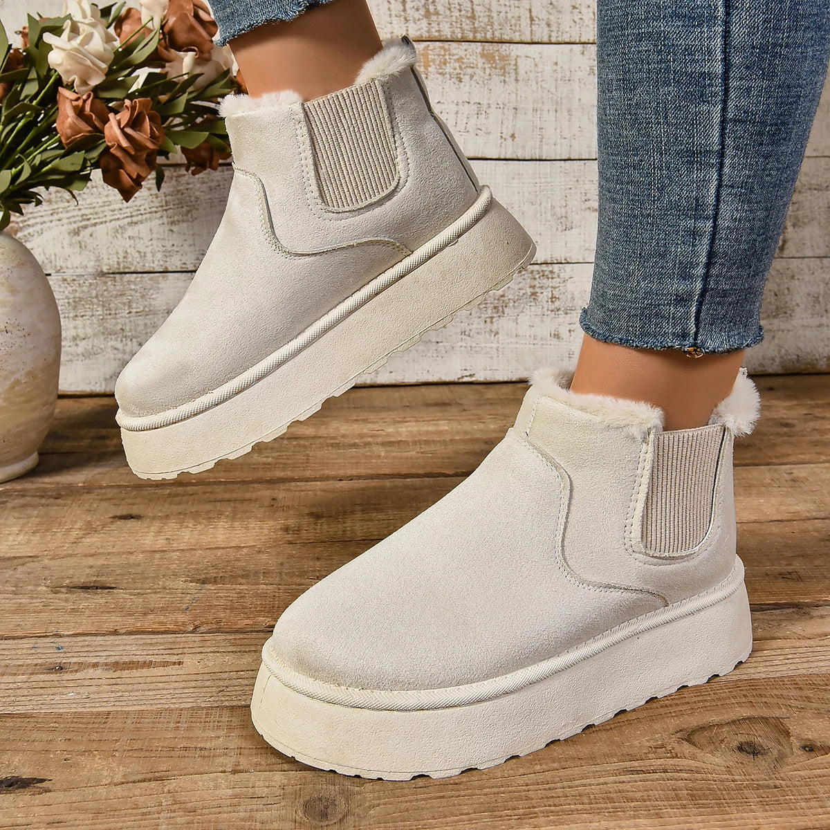 Imogen - Trendy Boots with Ultra-Soft Lining