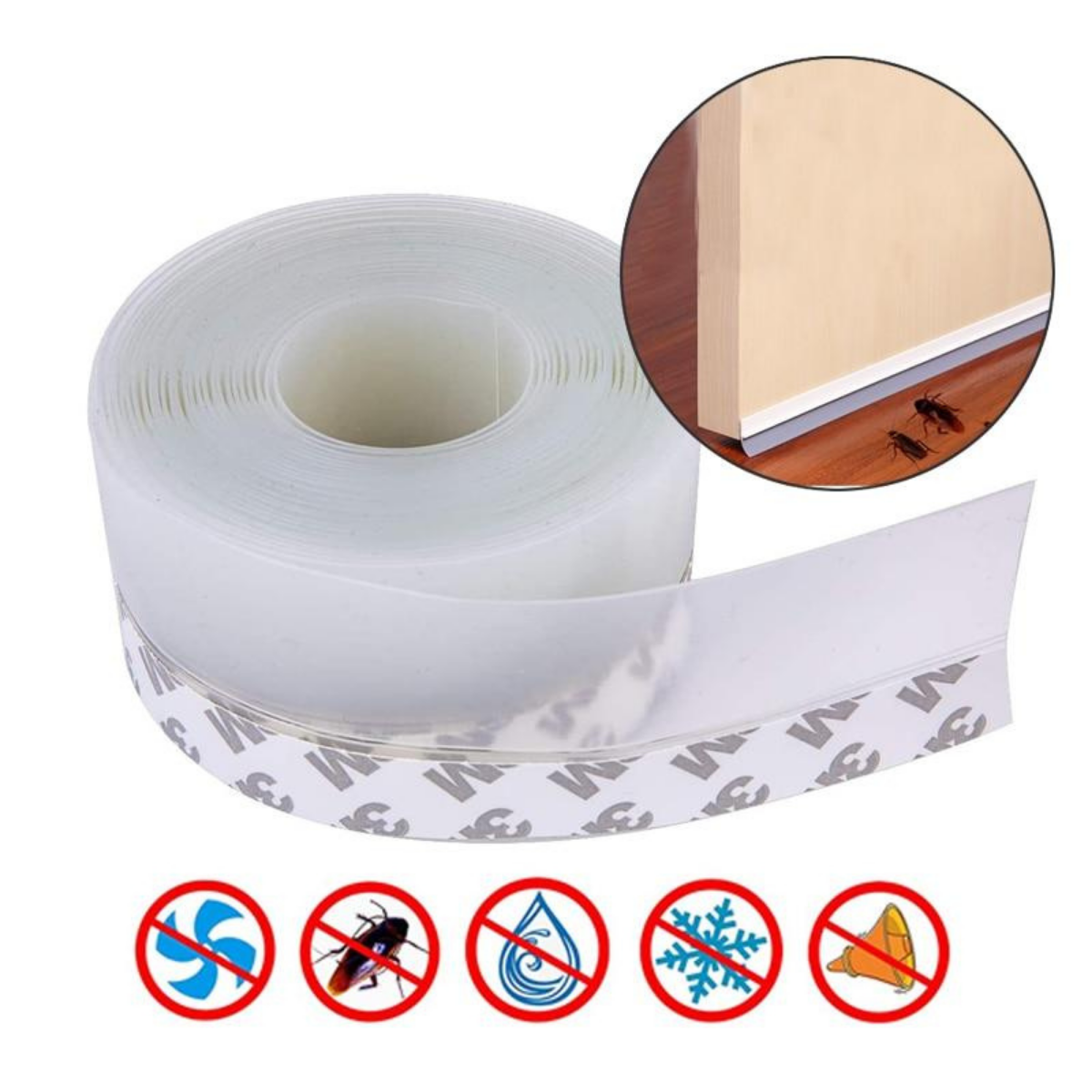 SealGuard - Self-Adhesive Sealing Strip for Doors and Windows | Buy 1 Get 1 Free