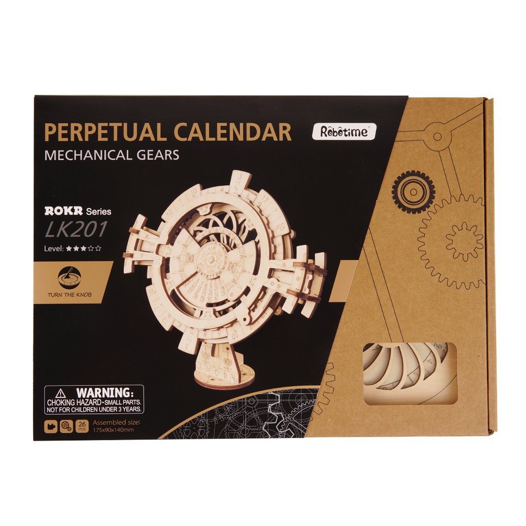 Eternal Calendar Wooden Puzzle