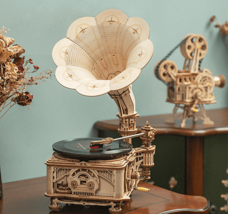 Retro gramophone