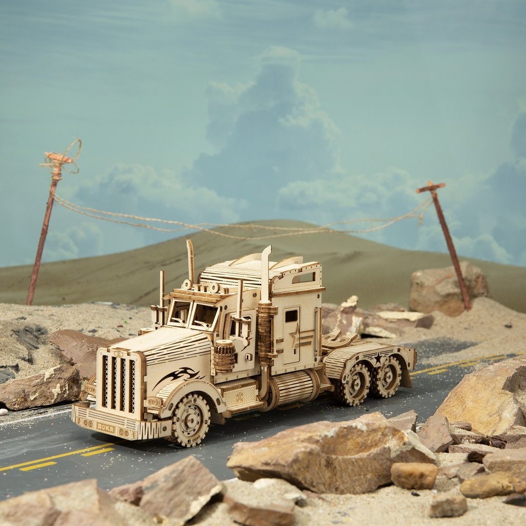 3D Truck Puzzle 1:40