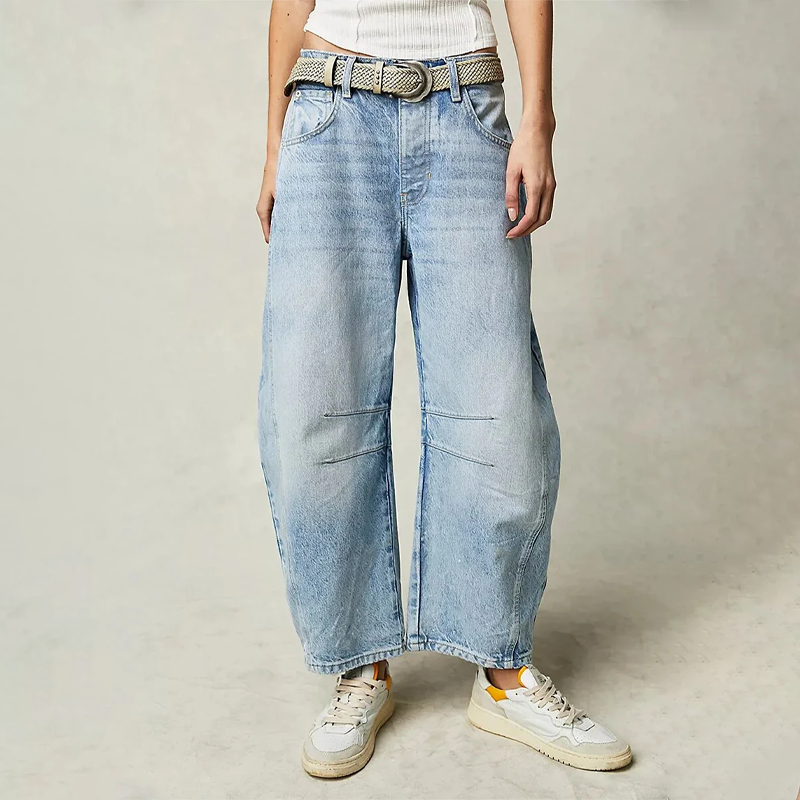 Eleanor | Aesthetic Wide-Leg Jeans