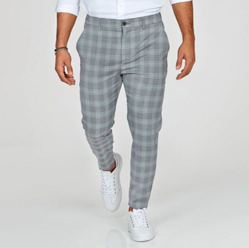 Andrei classic striped pants for men