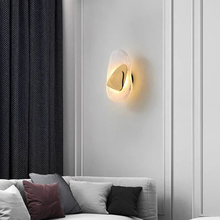 LumaCraft Modern LED Wall Lamp - Elegant Glass Design