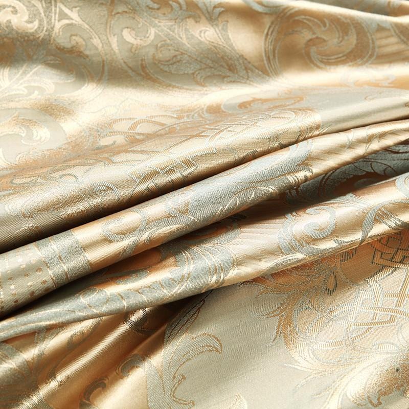 SatinLuxe Bedding Set with Smooth Surface and Slim Pillowcases