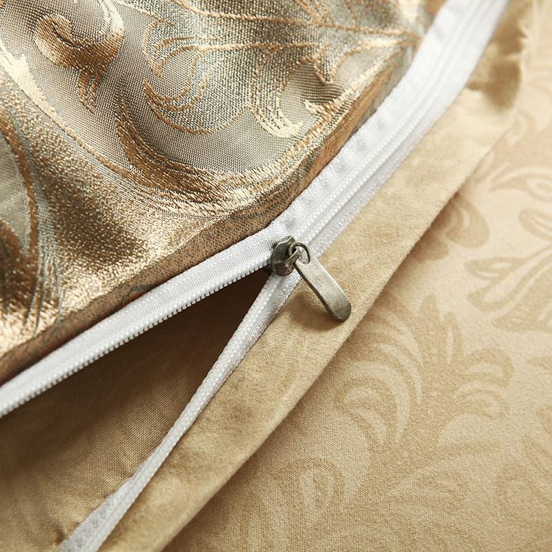 SatinLuxe Bedding Set with Smooth Surface and Slim Pillowcases