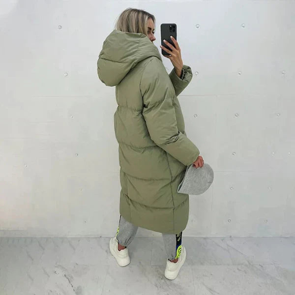 Vina long winter puffer jacket