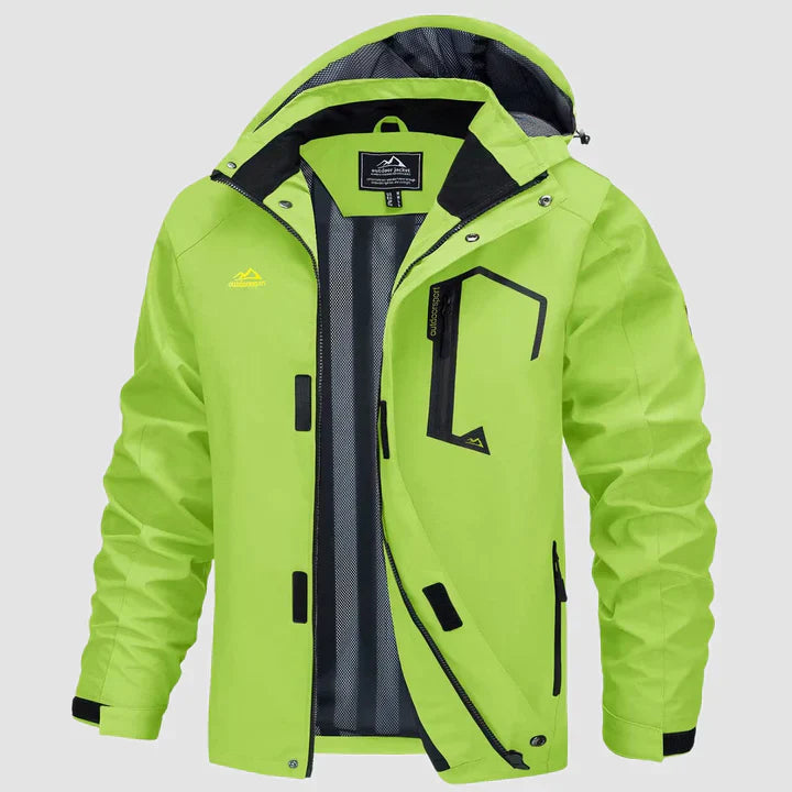 Kalle - Waterproof Jacket with Zipper and Hood