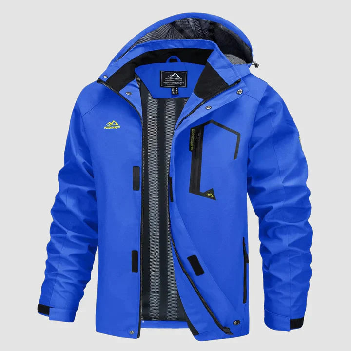 Kalle - Waterproof Jacket with Zipper and Hood