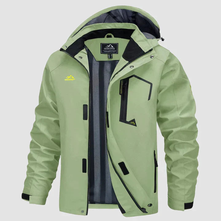 Kalle - Waterproof Jacket with Zipper and Hood