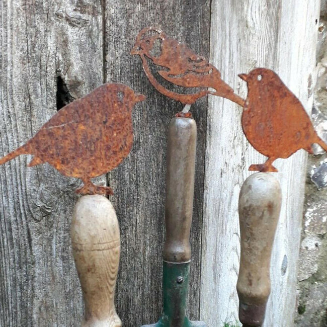 Rusty Metal Bird Garden Decoration