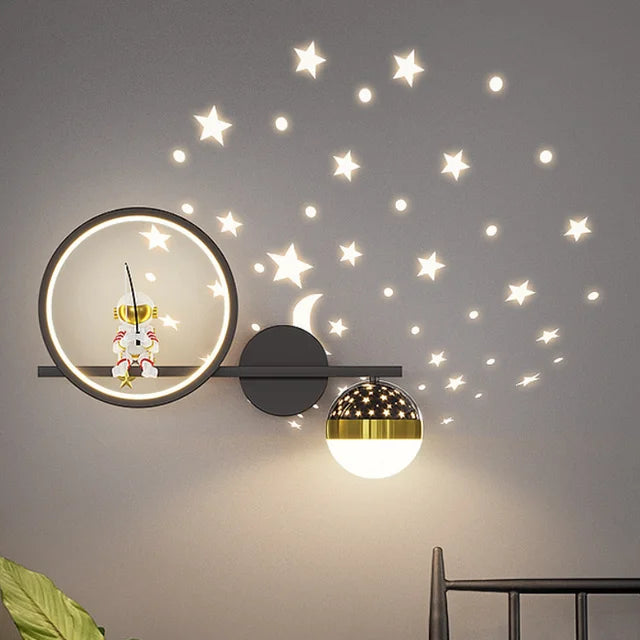 GlimmerNest - Stylish wall lamp with soft lighting