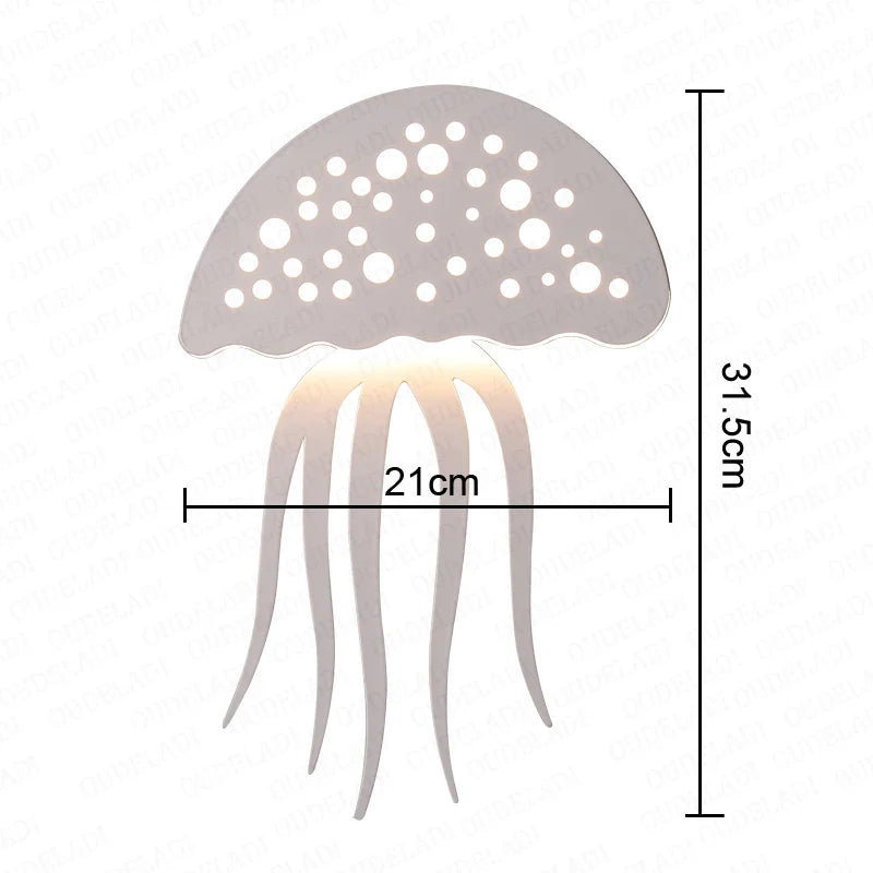 OceanGlow - LED night lights with jellyfish