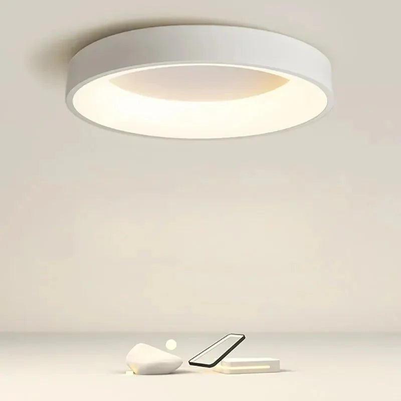 CelestialGlow - Scandinavian Round LED Ceiling Lights