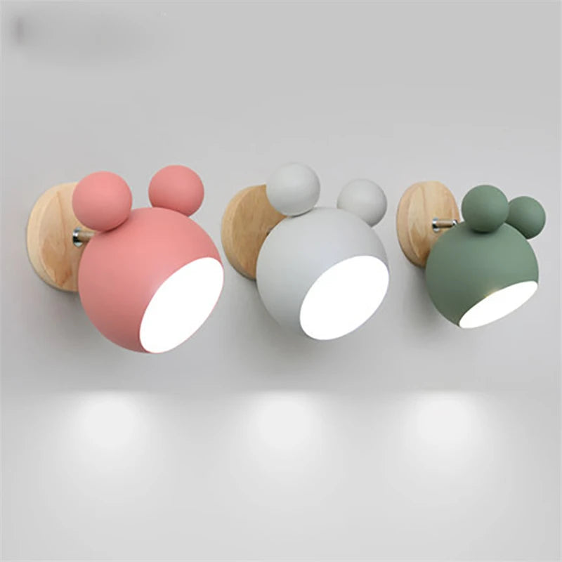 PlayfulGlow - Mickey wall lamps