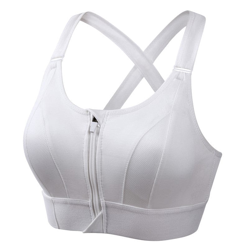 Edith's  EmpowerFit Front-Zip Sports-Bra