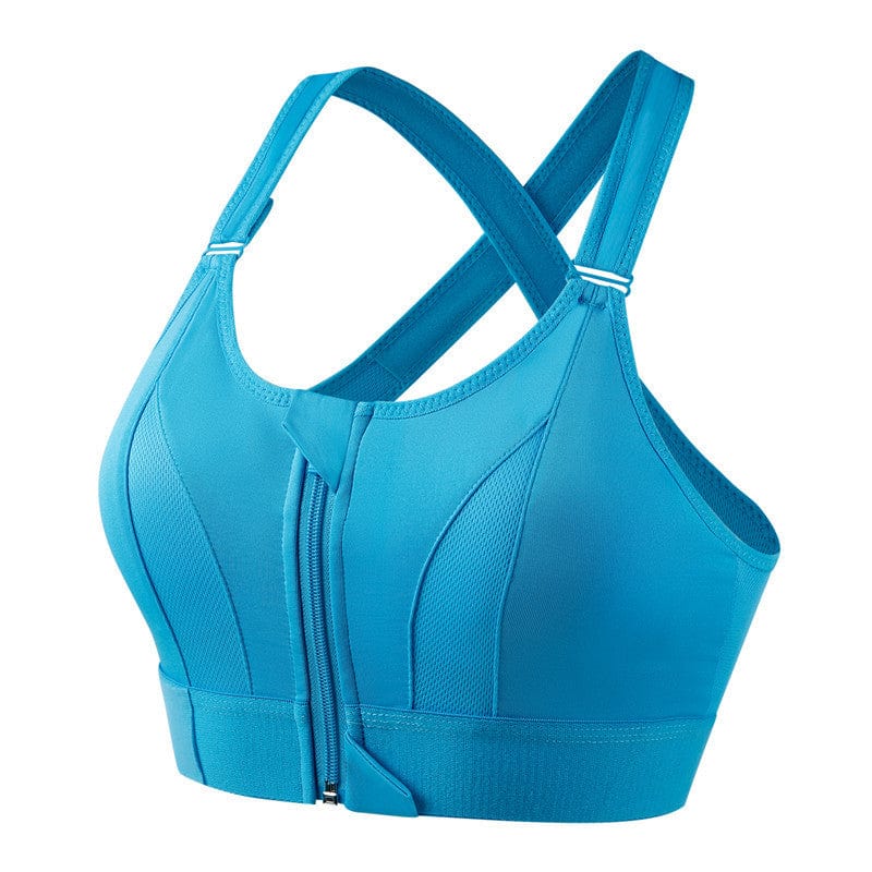 Edith's  EmpowerFit Front-Zip Sports-Bra