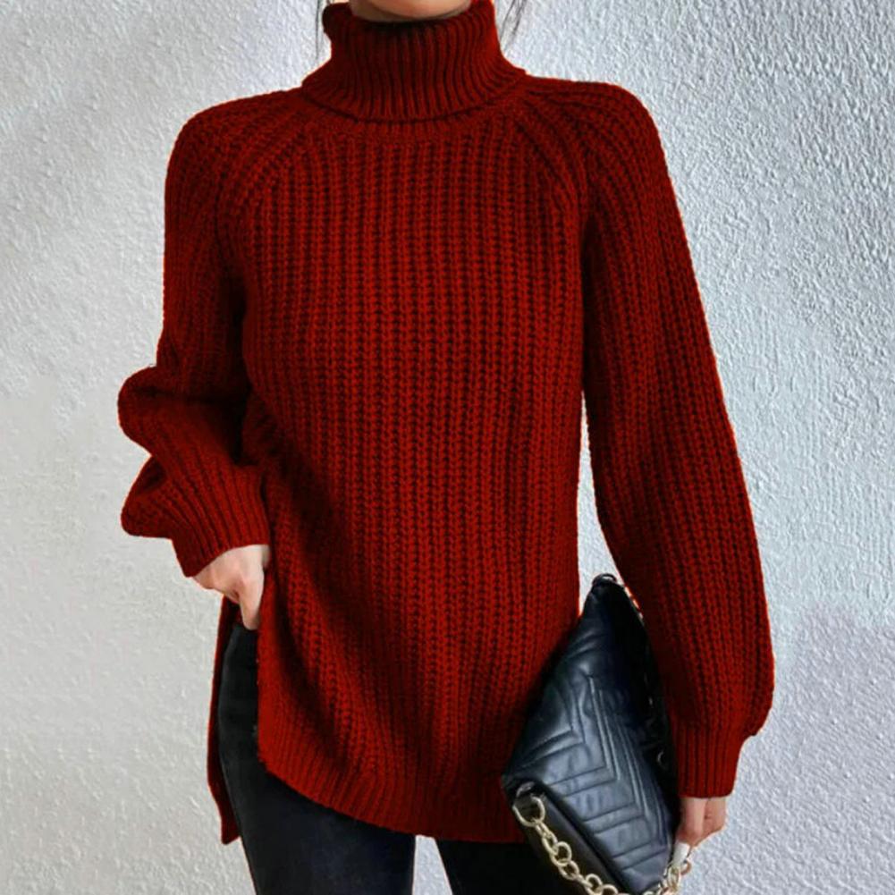 Sabina - Knitted Turtleneck Sweater