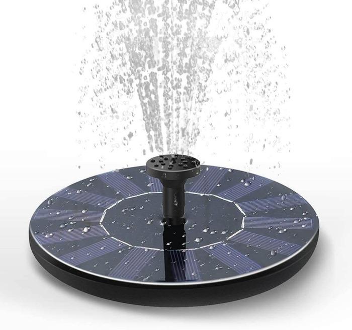 AquaGlow - Solar Water Fountain with Adjustable Nozzles