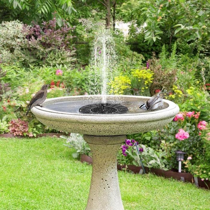 AquaGlow - Solar Water Fountain with Adjustable Nozzles