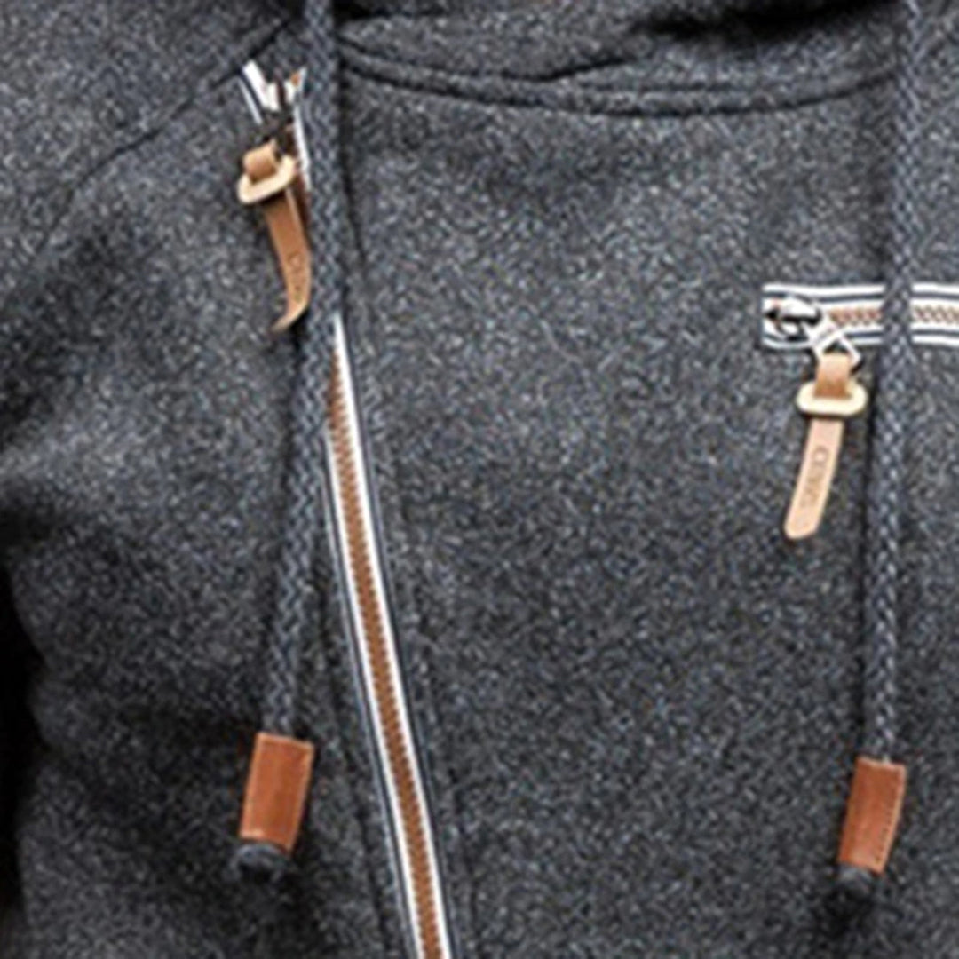 Modern | Lucas Hoodie Jacket with Stylish Zipper