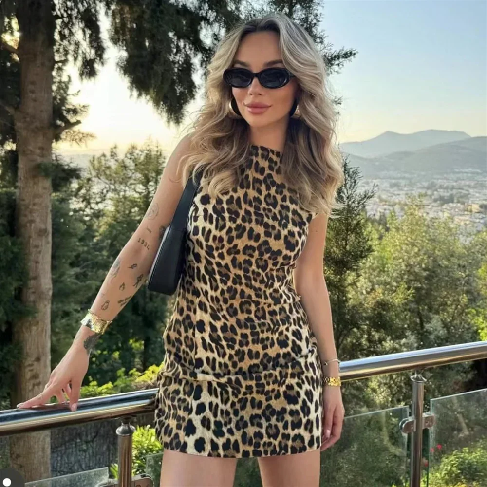 Summer - Leopard Print dress