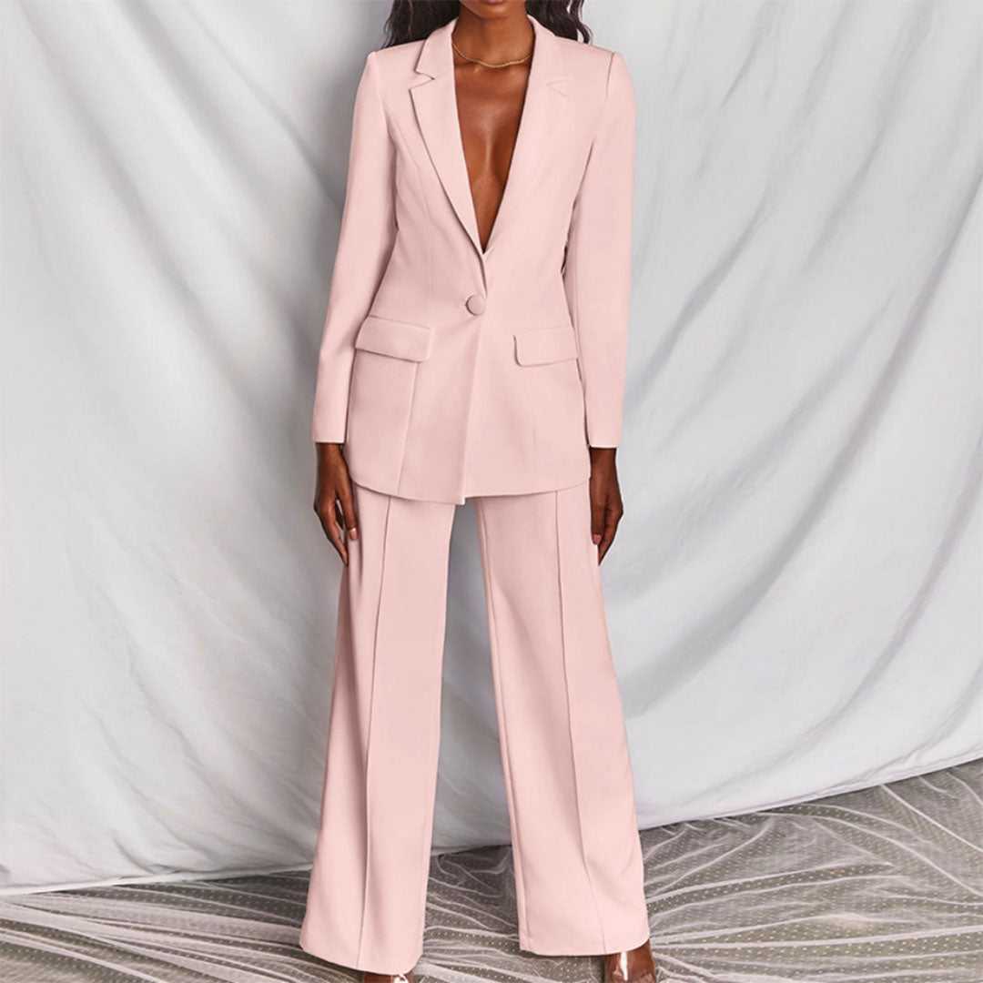 Ellie - Luxe Blazer & Pants Set