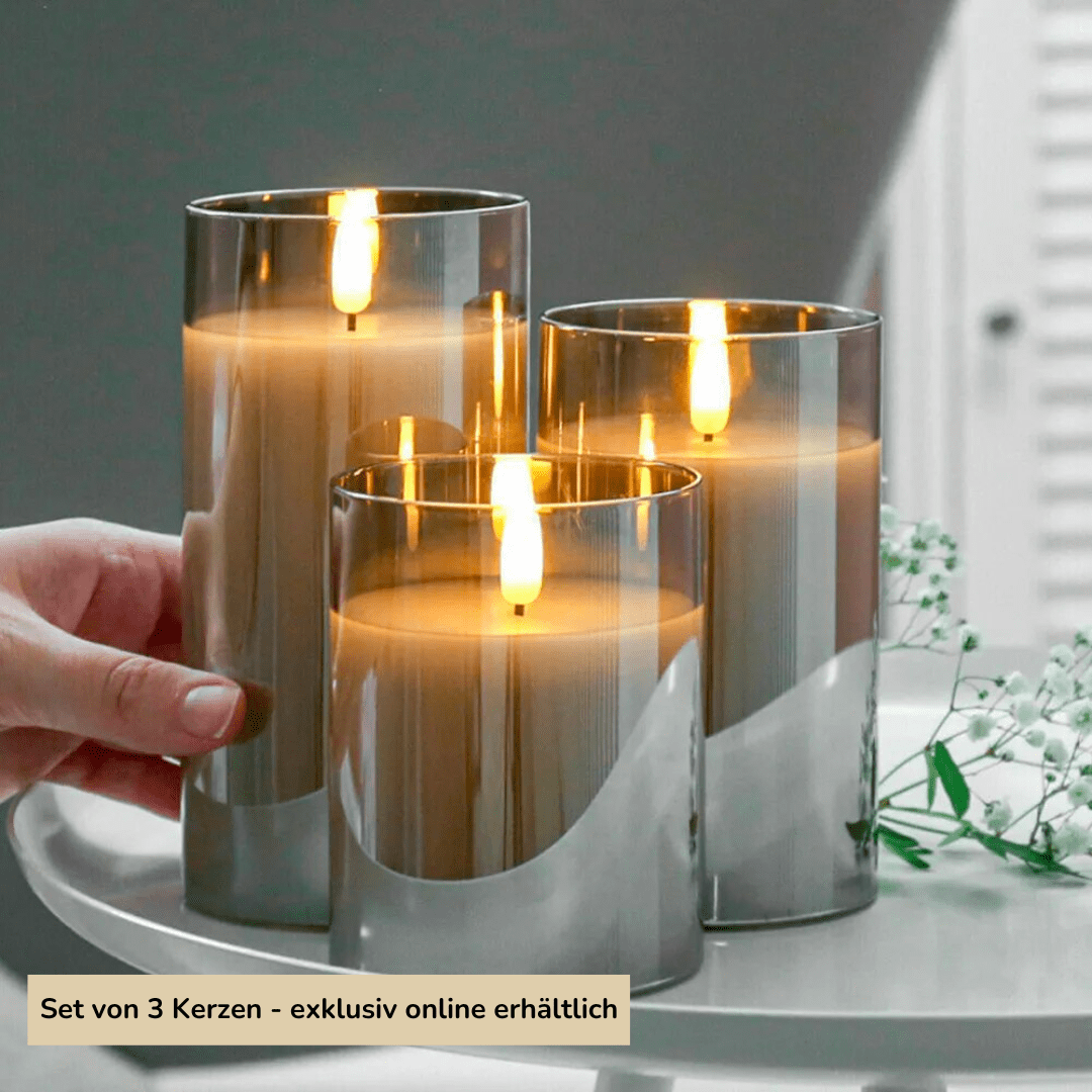 AmberLys Scented Candles in Glass | Buy 1 Get 2 Free