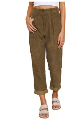 Bellarose | Stylish Soft Corduroy Trousers for Women